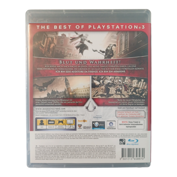 Assassin's Creed 2, PS3 Essentials Edition