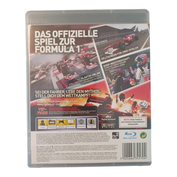 Formula 1 - 2011, PS3