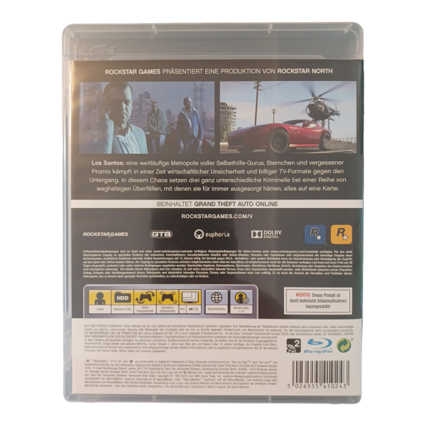 Grand Theft Auto 5, PS3