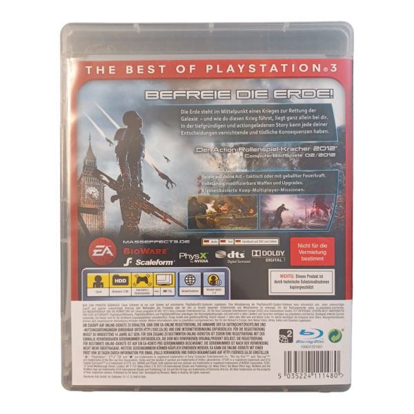 Mass Effect 3, PS3