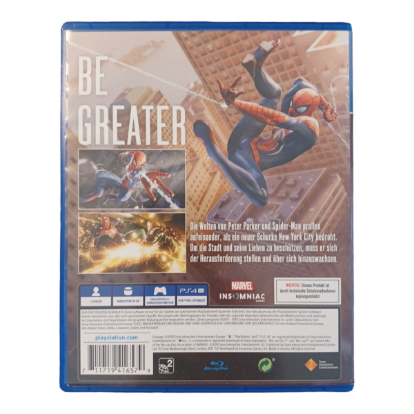 Marvel's Spider-Man, PS4