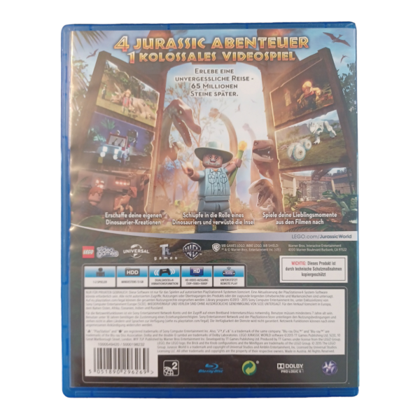 LEGO Jurassic World, PS4