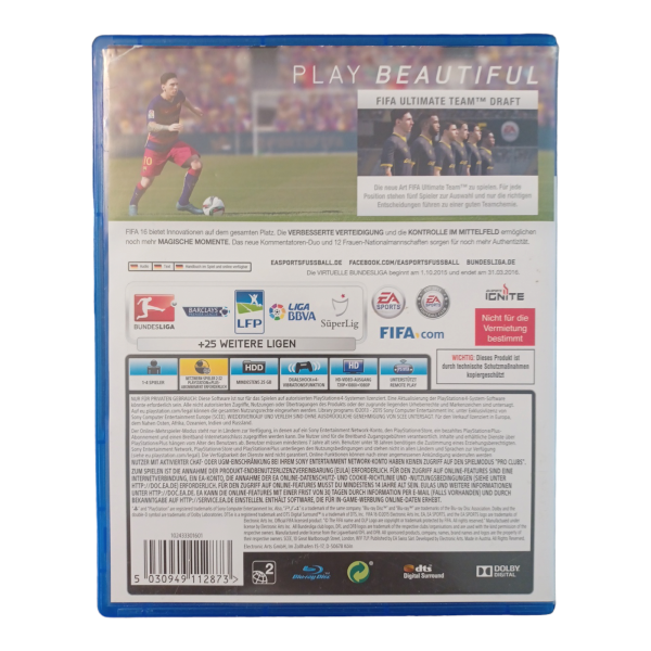 FIFA 16, PS4