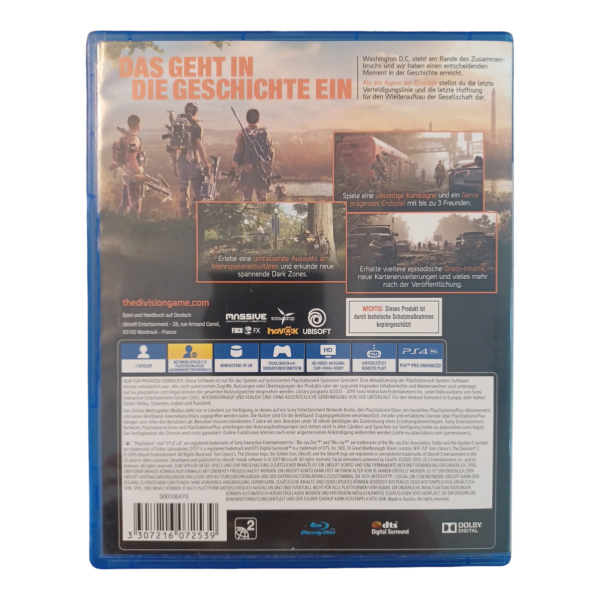 Tom Clancy's The Division 2, PS4