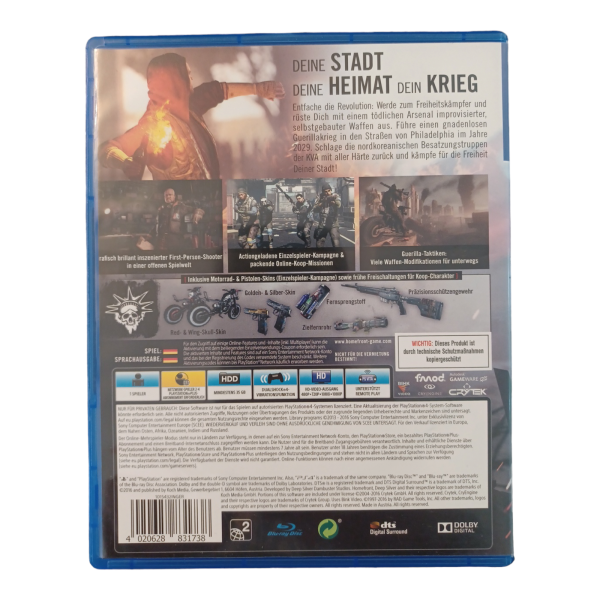 Homefront: The Revolution, PS4