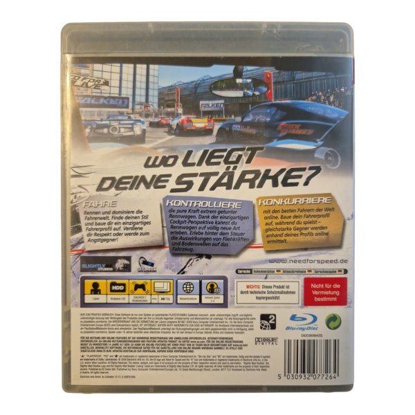 Need For Speed Shift, PS3