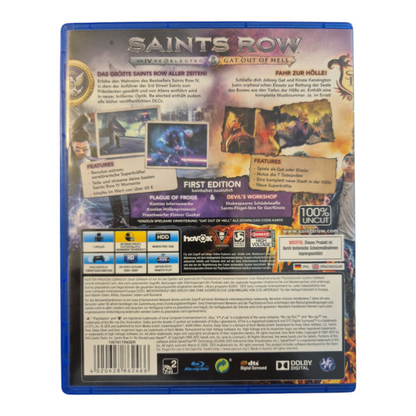 Saints Row 4 - First Edition, PS4