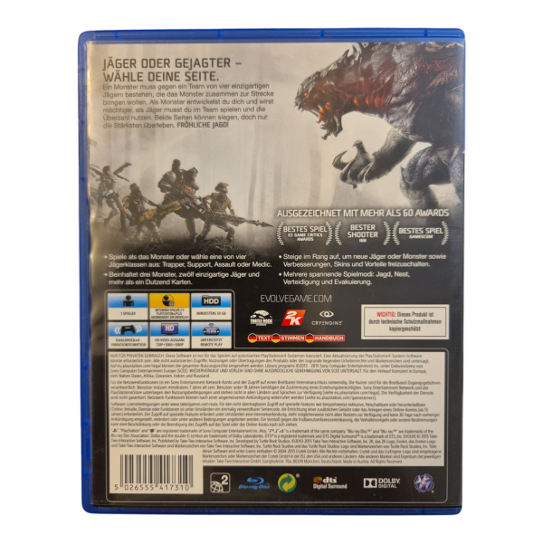 Evolve, PS4