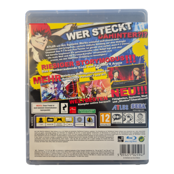 Persona 4 Arena Ultimax, PS3
